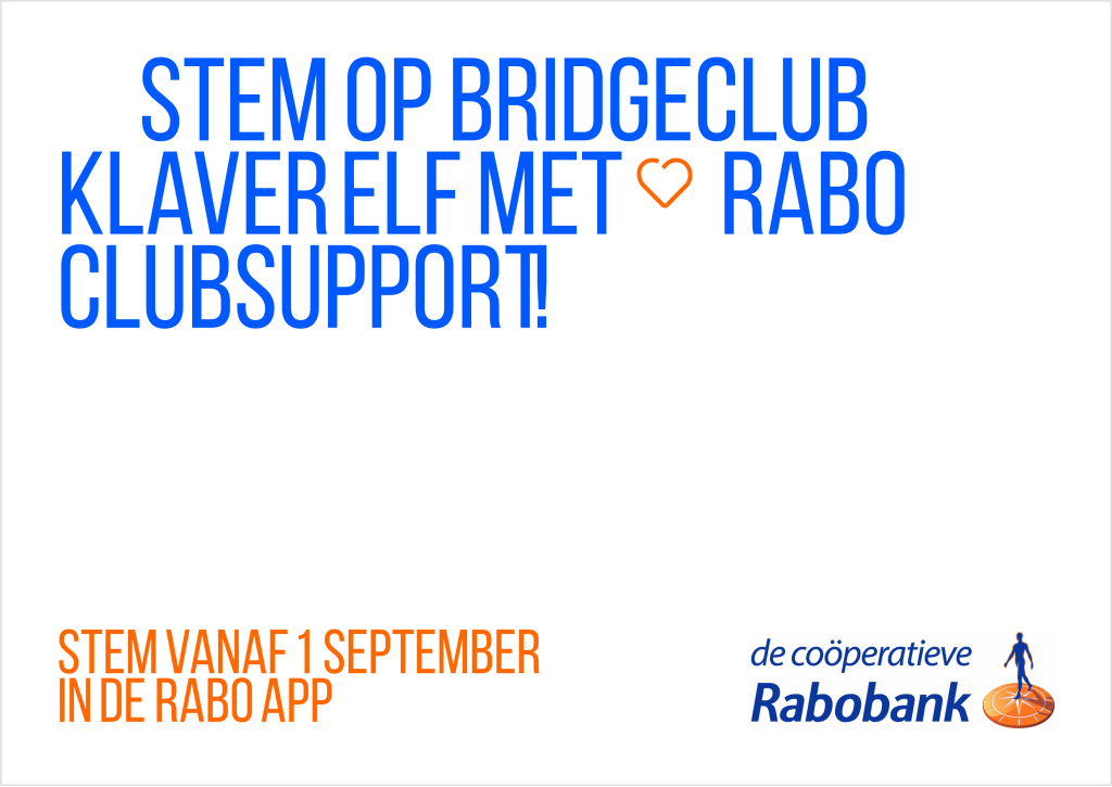 Rabo clubsupport campagne start 1 september